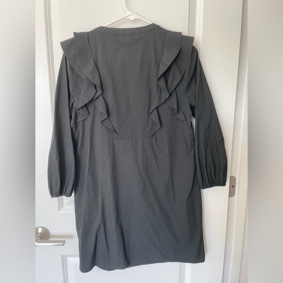 Express Ruffle Mini Sleeved Dress - Picture 5 of 7